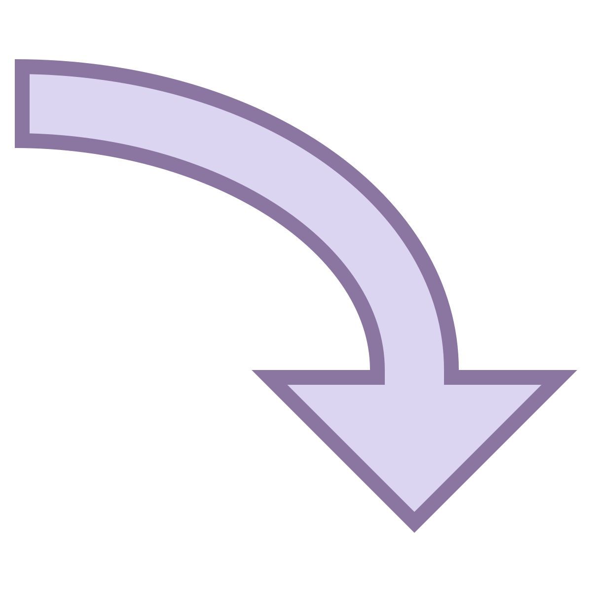 office m style 下降2 icon