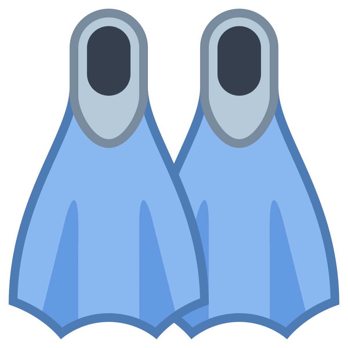 office m style flippers icon