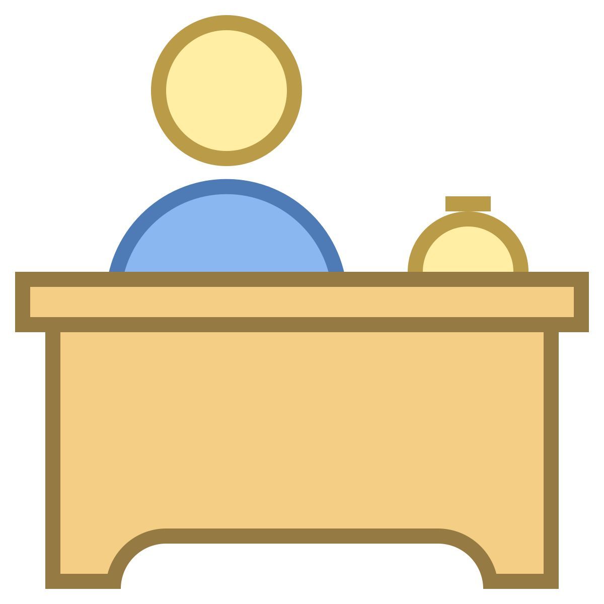 office m style 接待员 icon