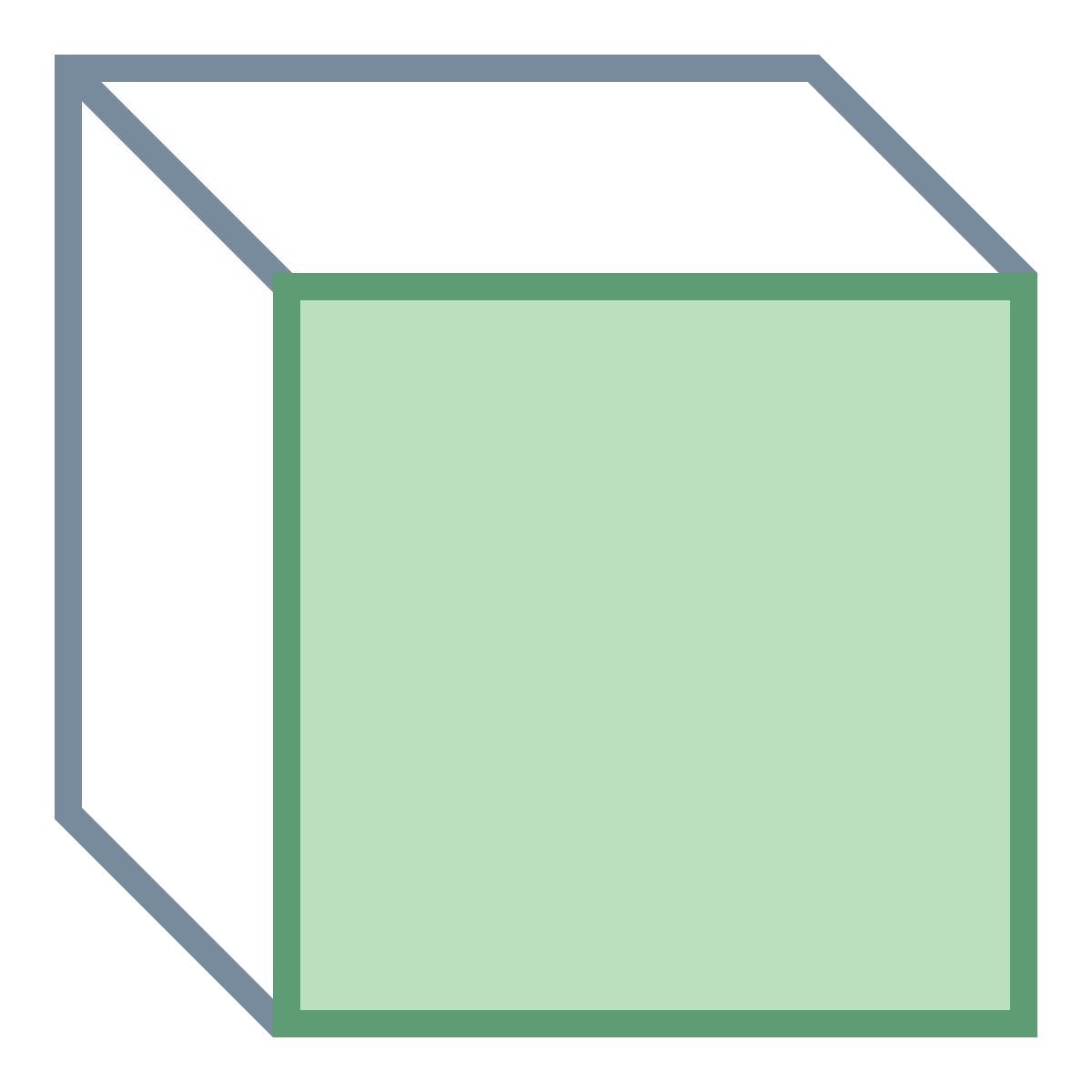 office m style vista frontal icon