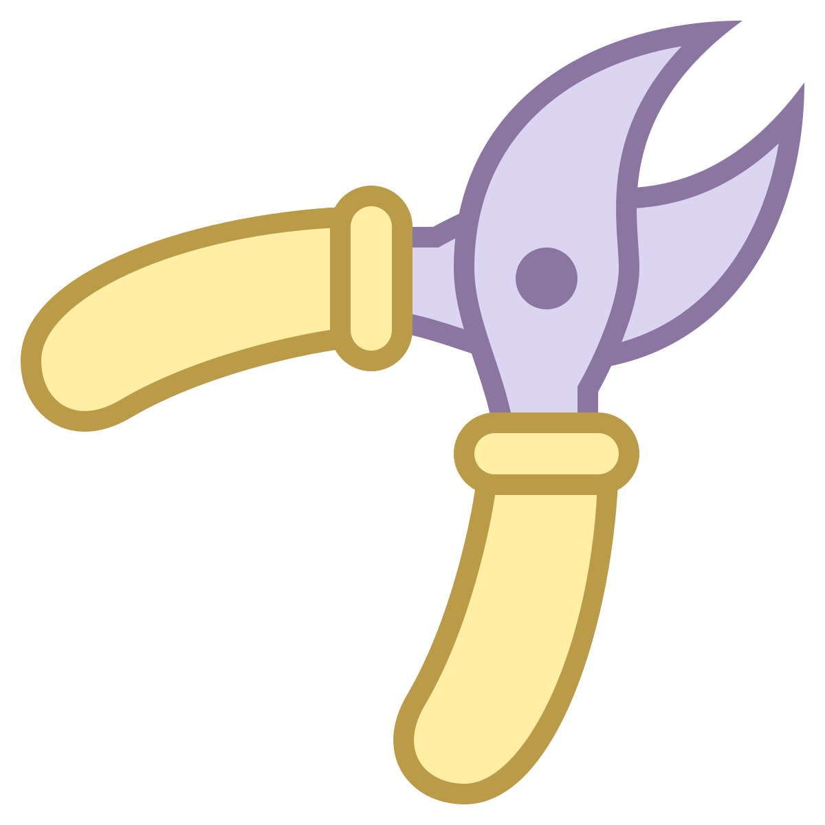 office m style garden shears icon