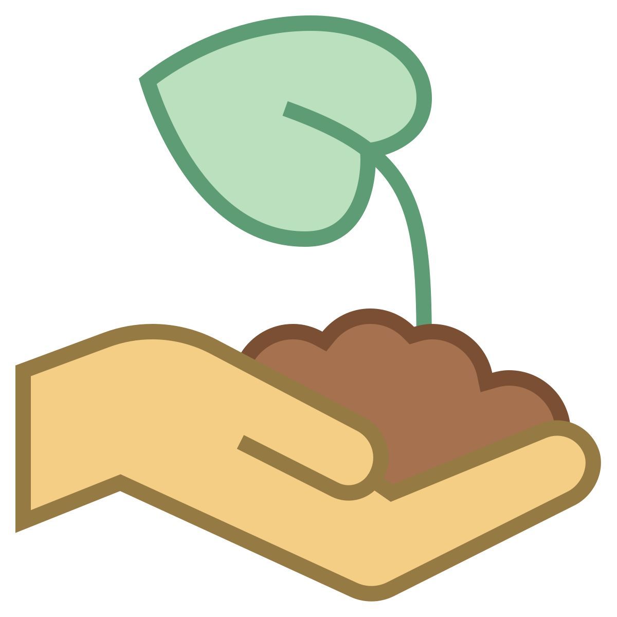 office m style pflanzen icon