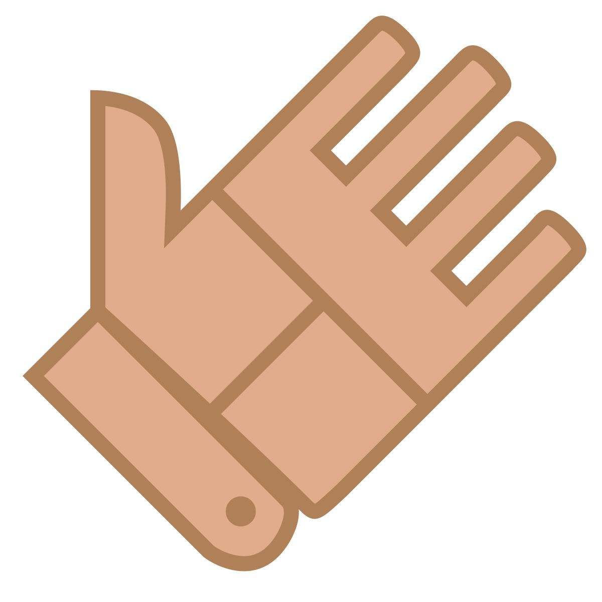 office m style handschuh icon