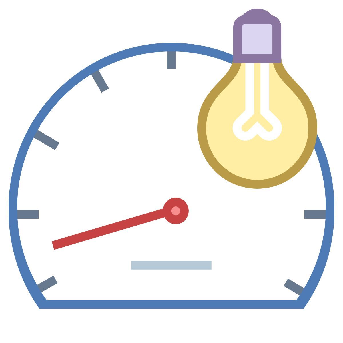 office m style illumination luminosité icon