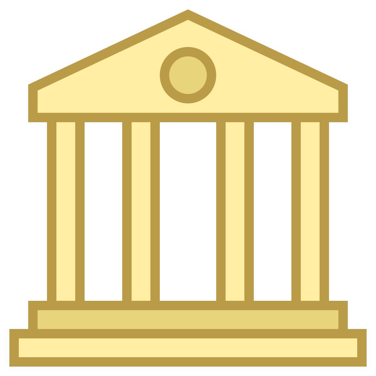 office m style bibliothèque icon