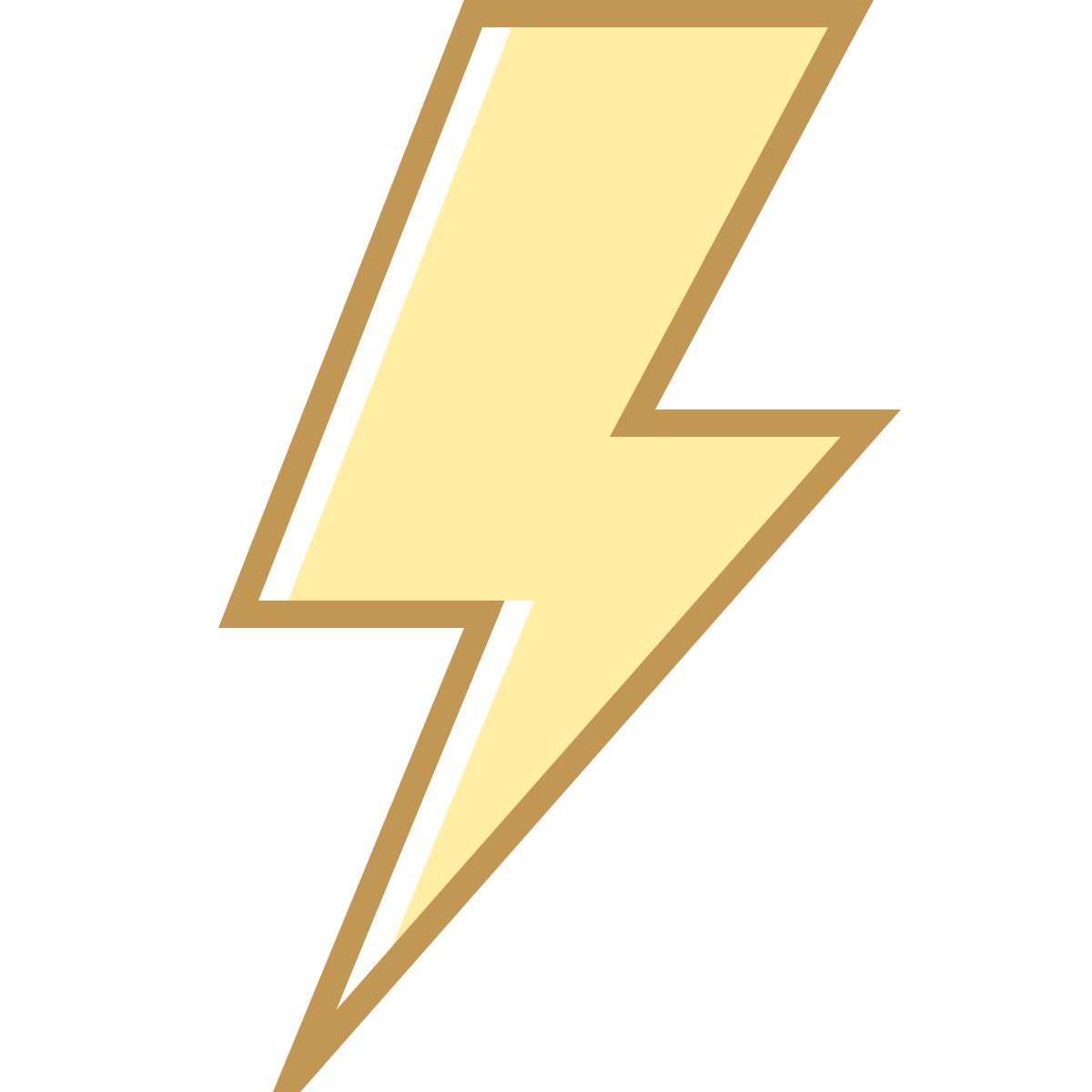 office m style lightning icon