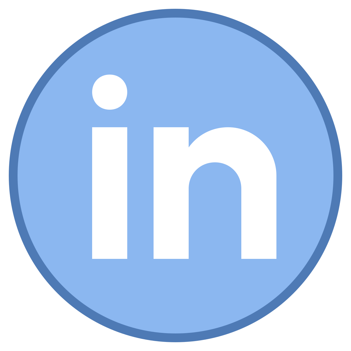 office m style linkedin circled  v1 icon
