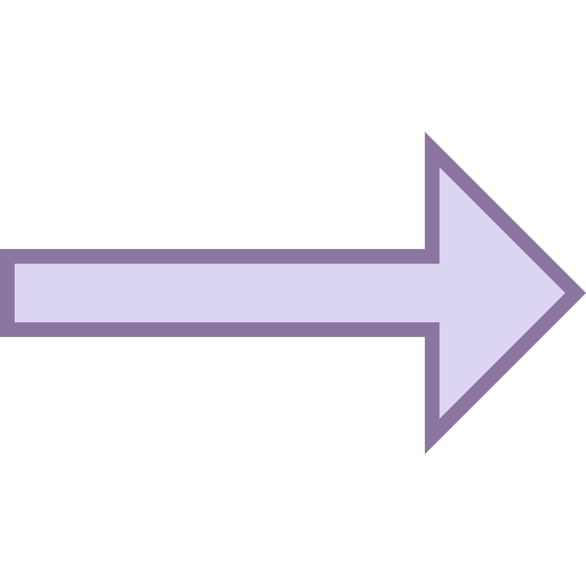 office m style right arrow icon