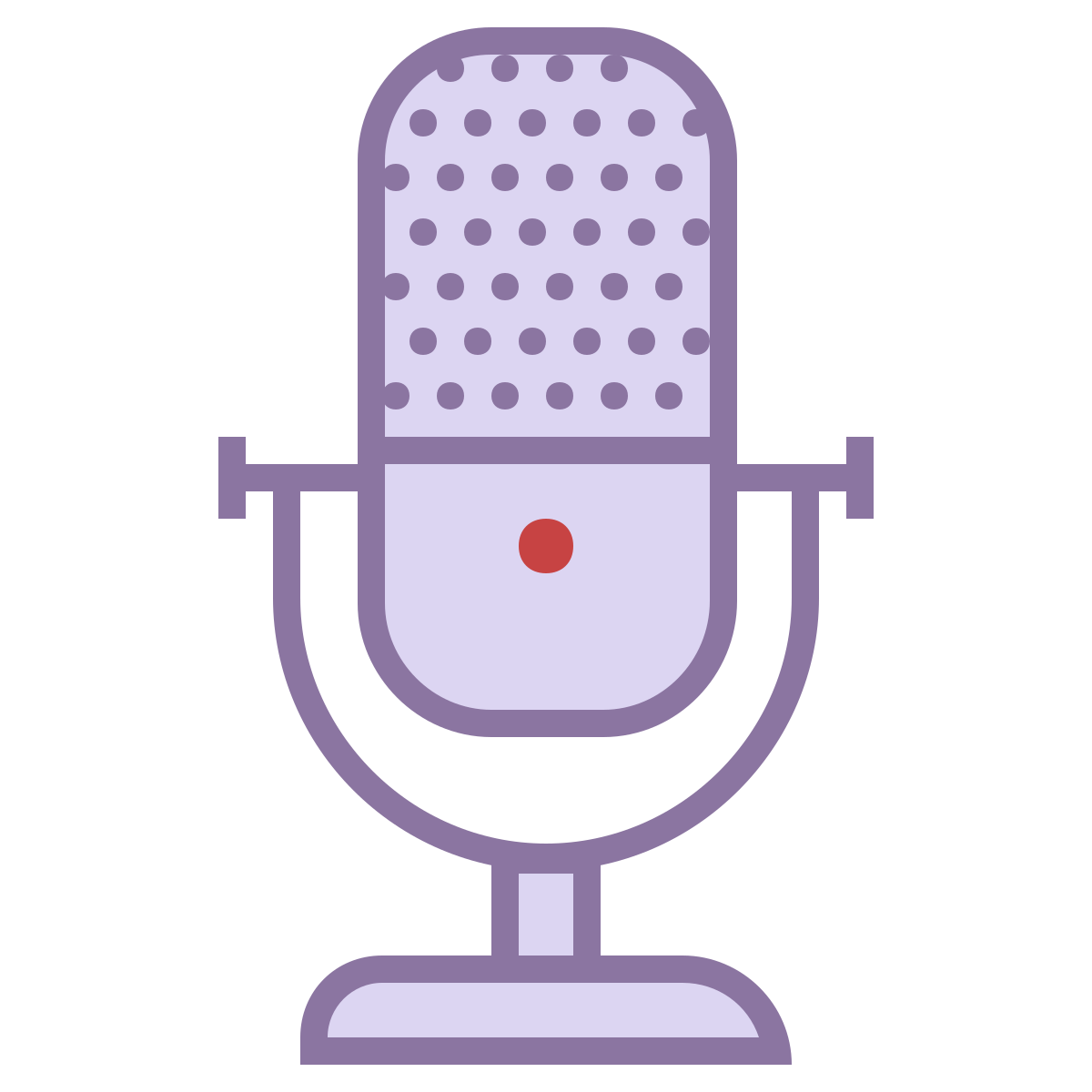 office m style microphone  v2 icon