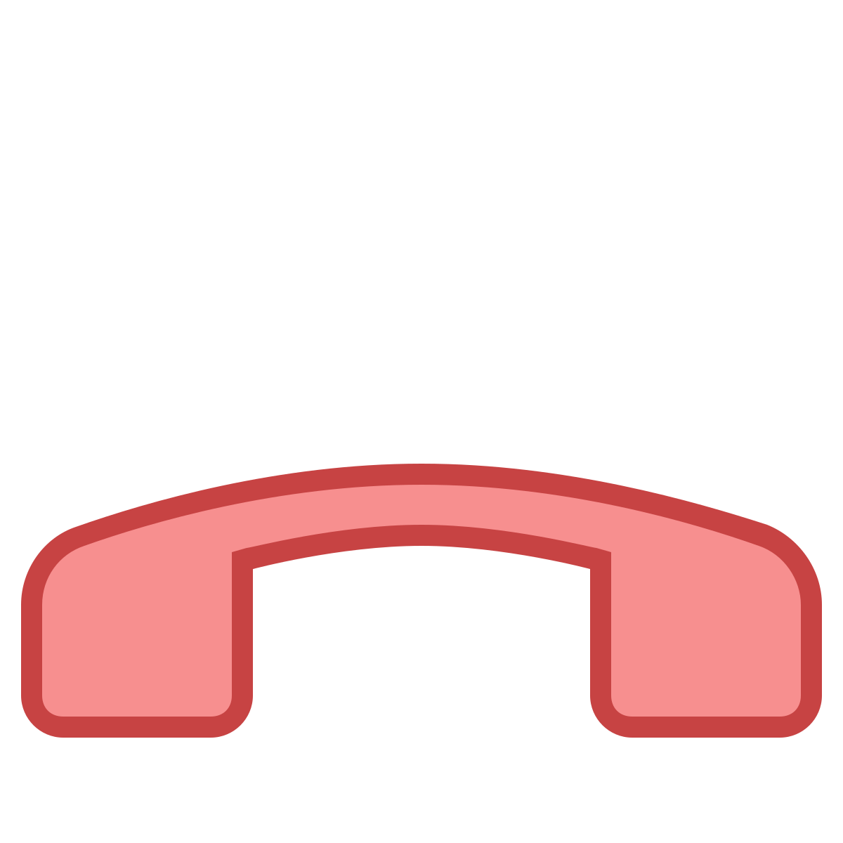 office m style missed call  v2 icon