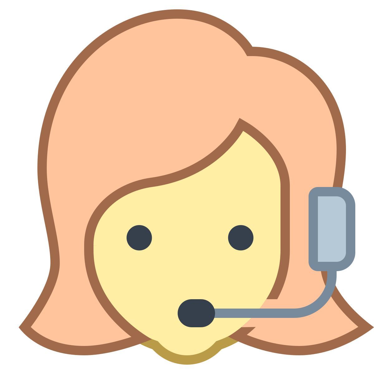 office m style operator icon