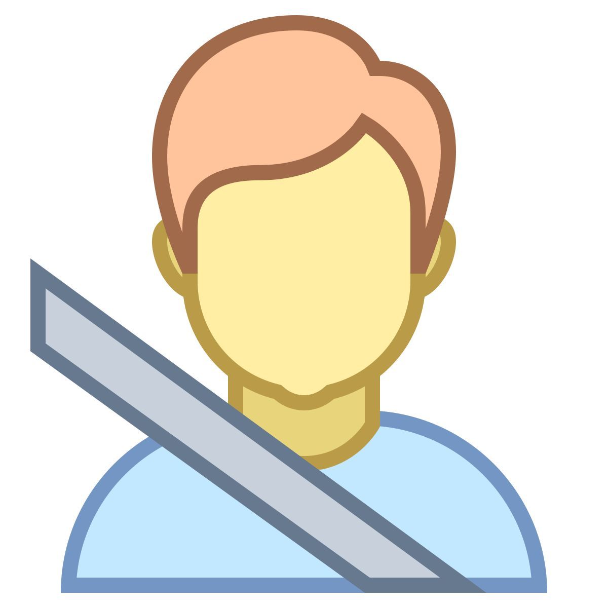 office m style passeggero icon