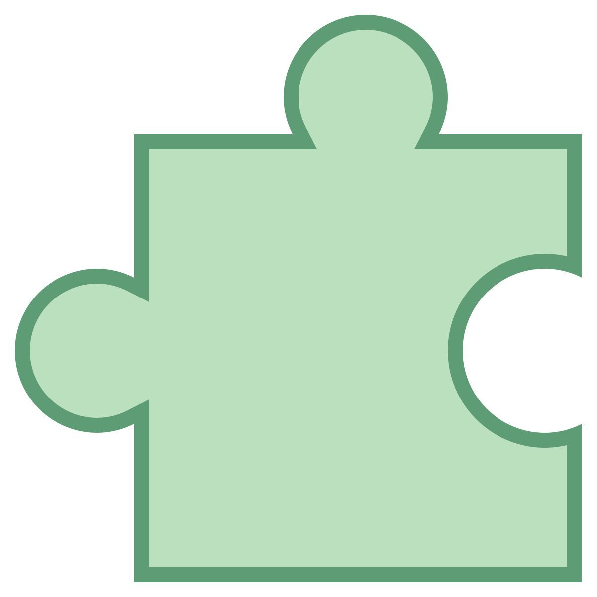 office m style puzzle icon