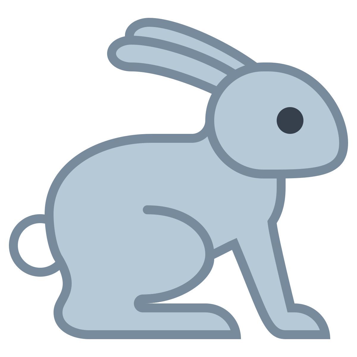 office m style rabbit icon