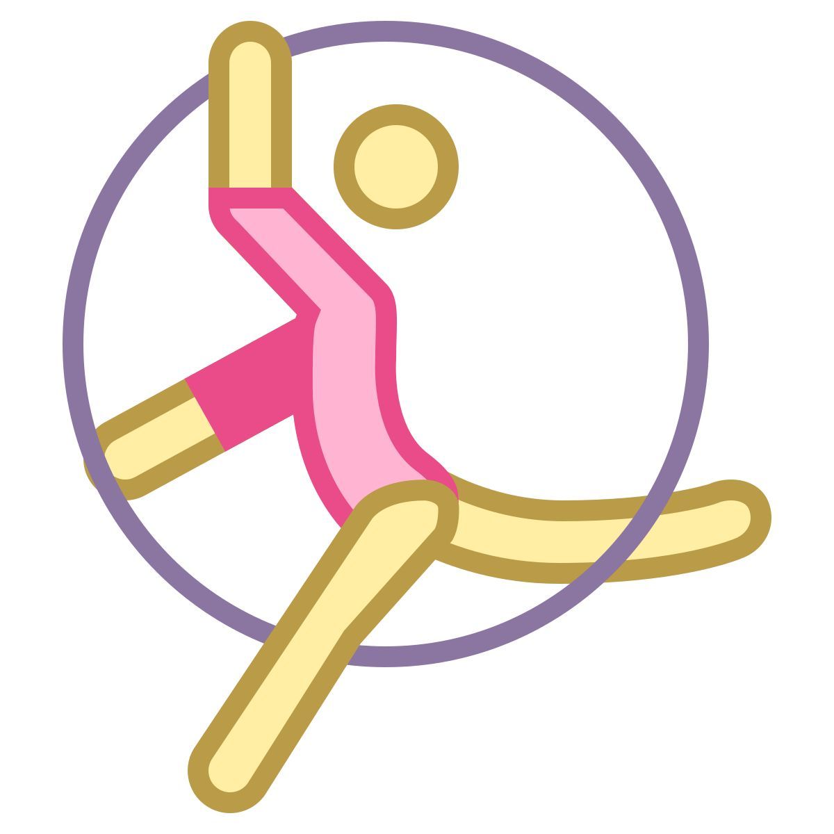 office m style gimnasia rítmica icon