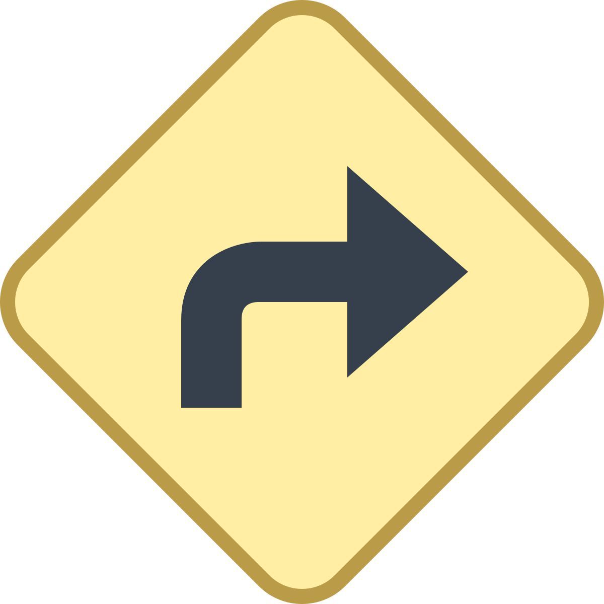 office m style route icon