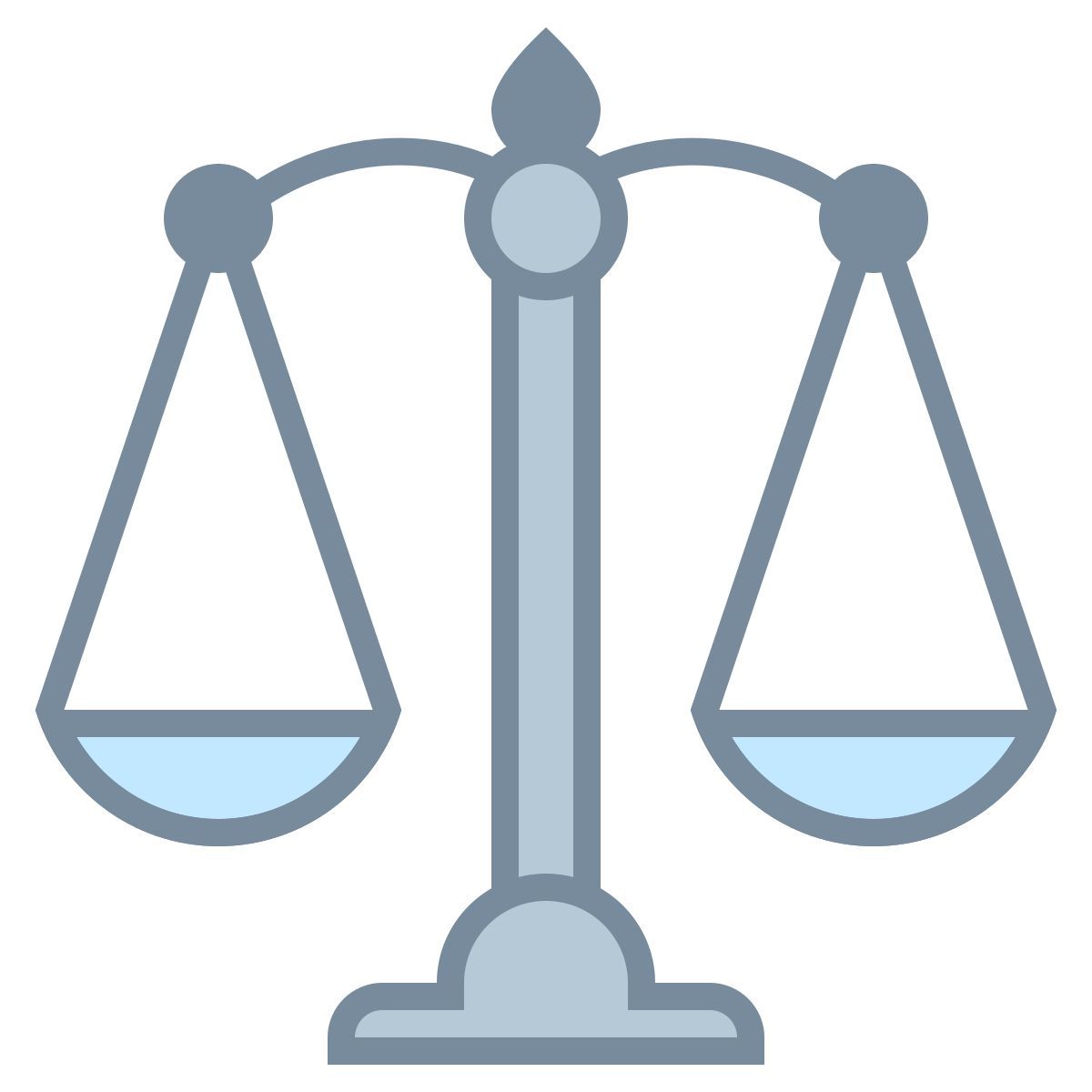 office m style scales icon