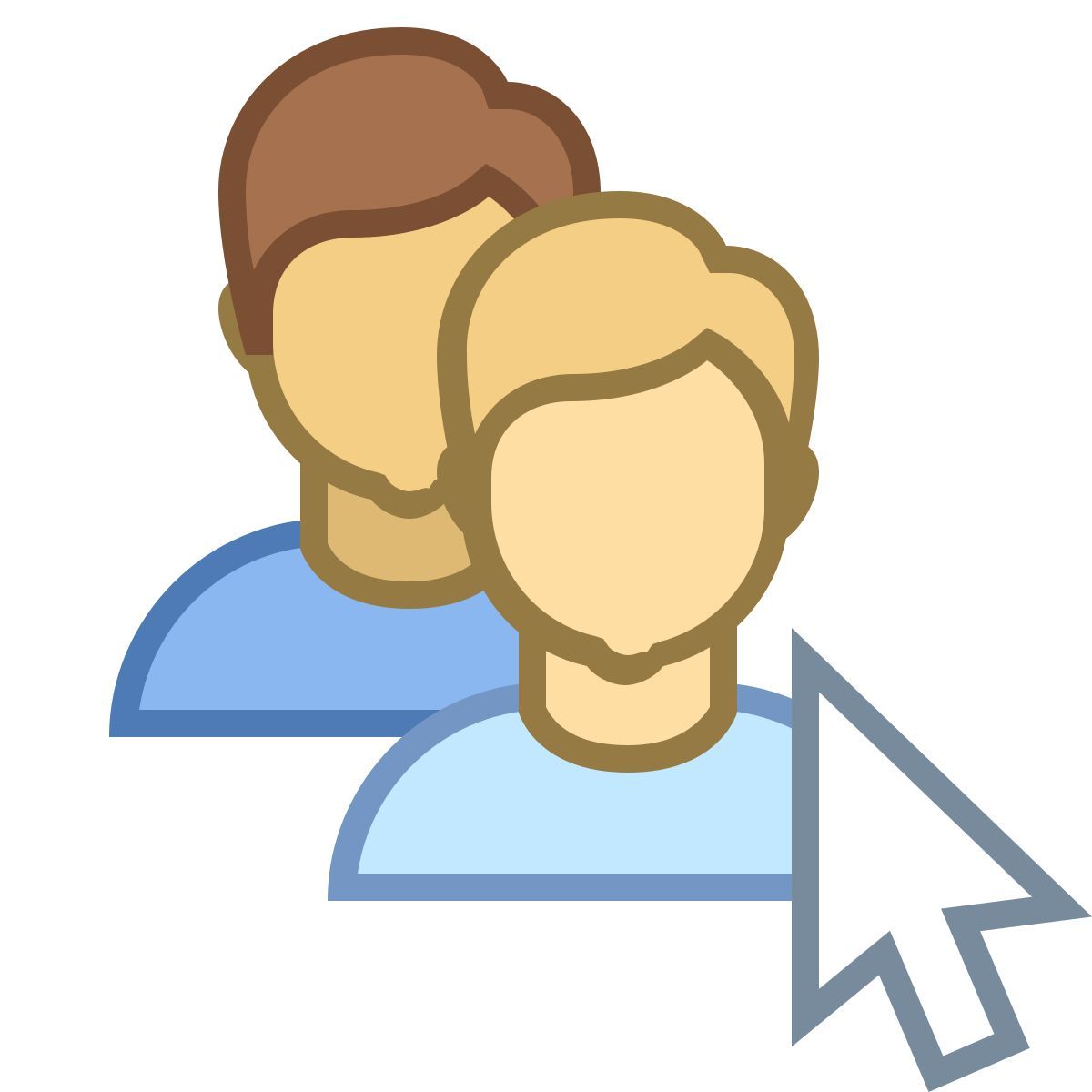 office m style utilisateurs icon