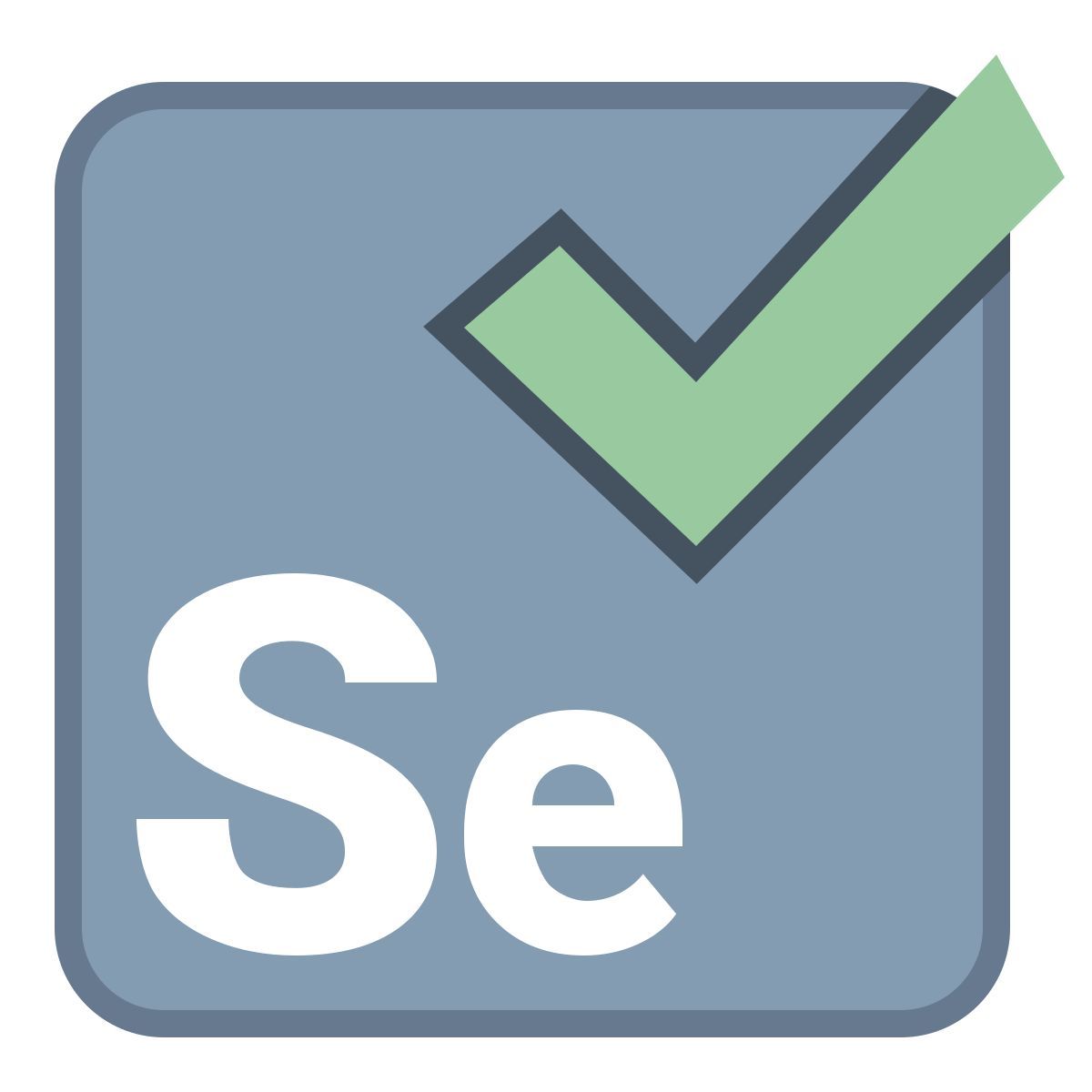 office m style selenium test automatisierung icon