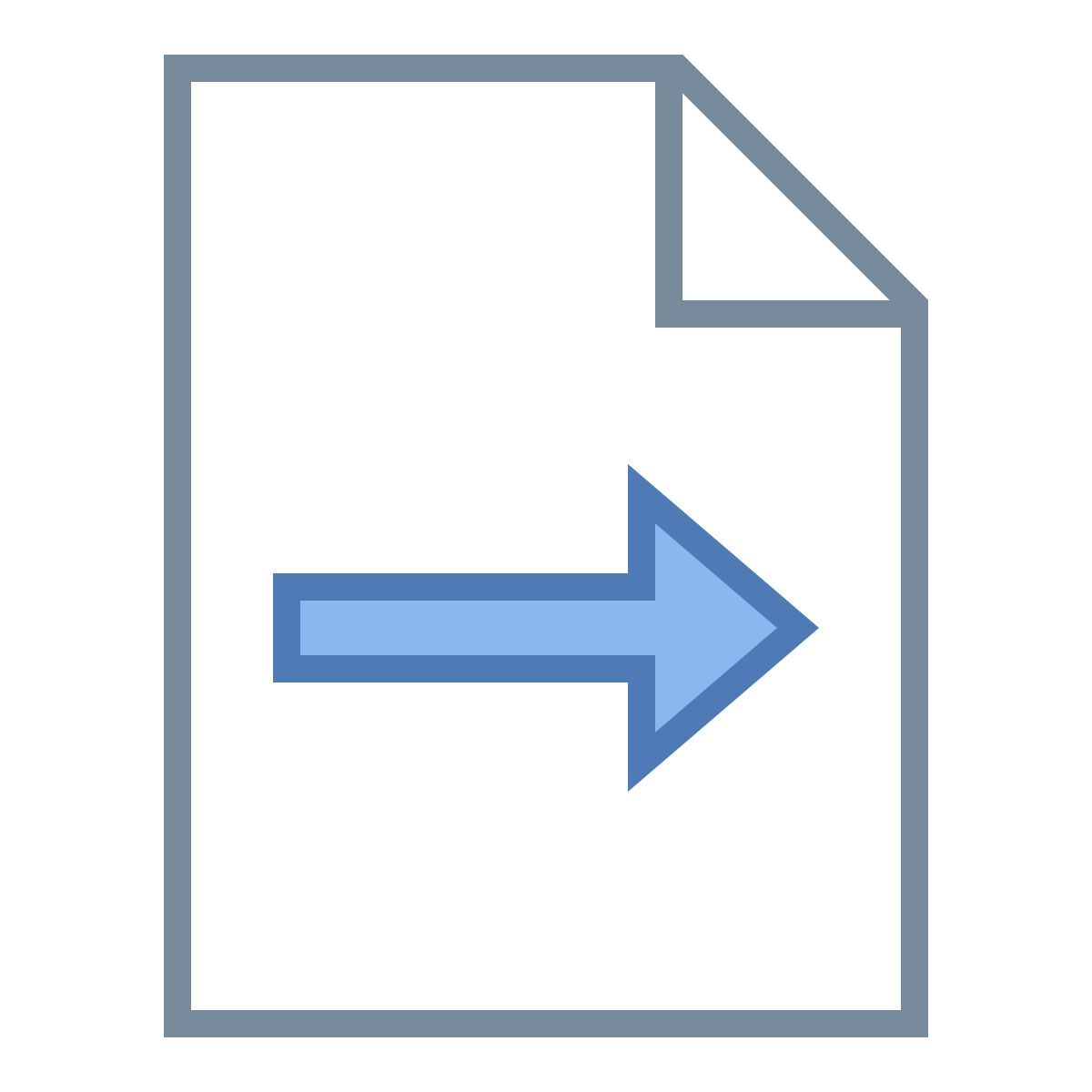 office m style invia file icon