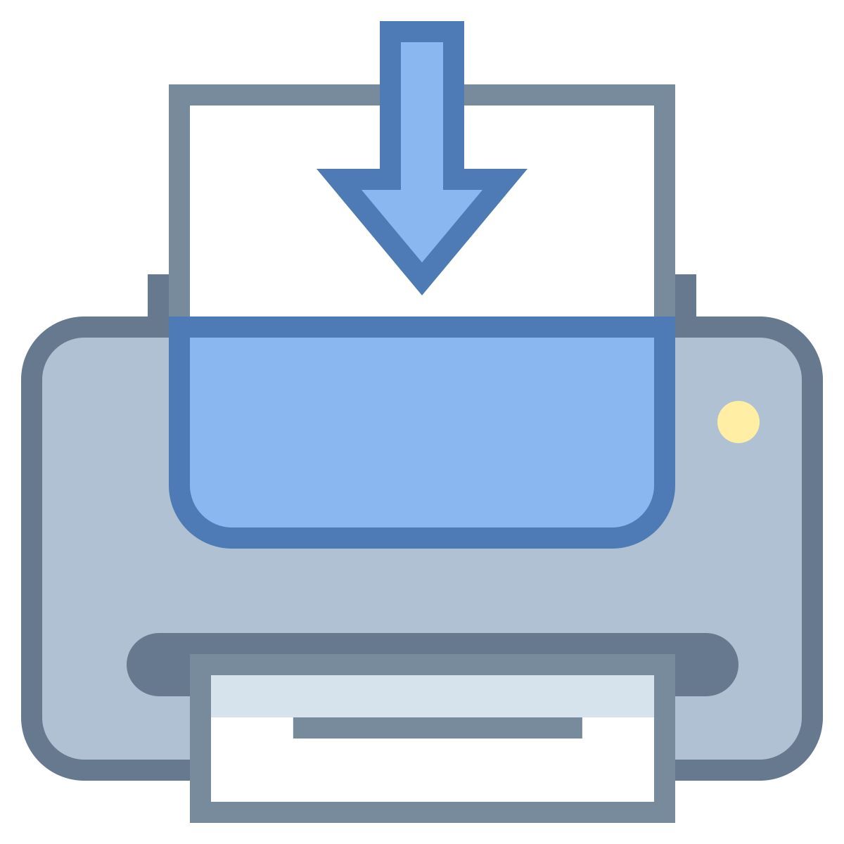 office m style 인쇄기 icon