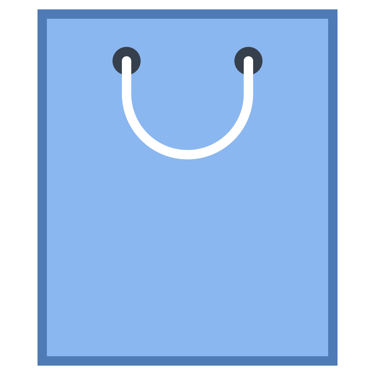 office m style shopping bag  v2 icon