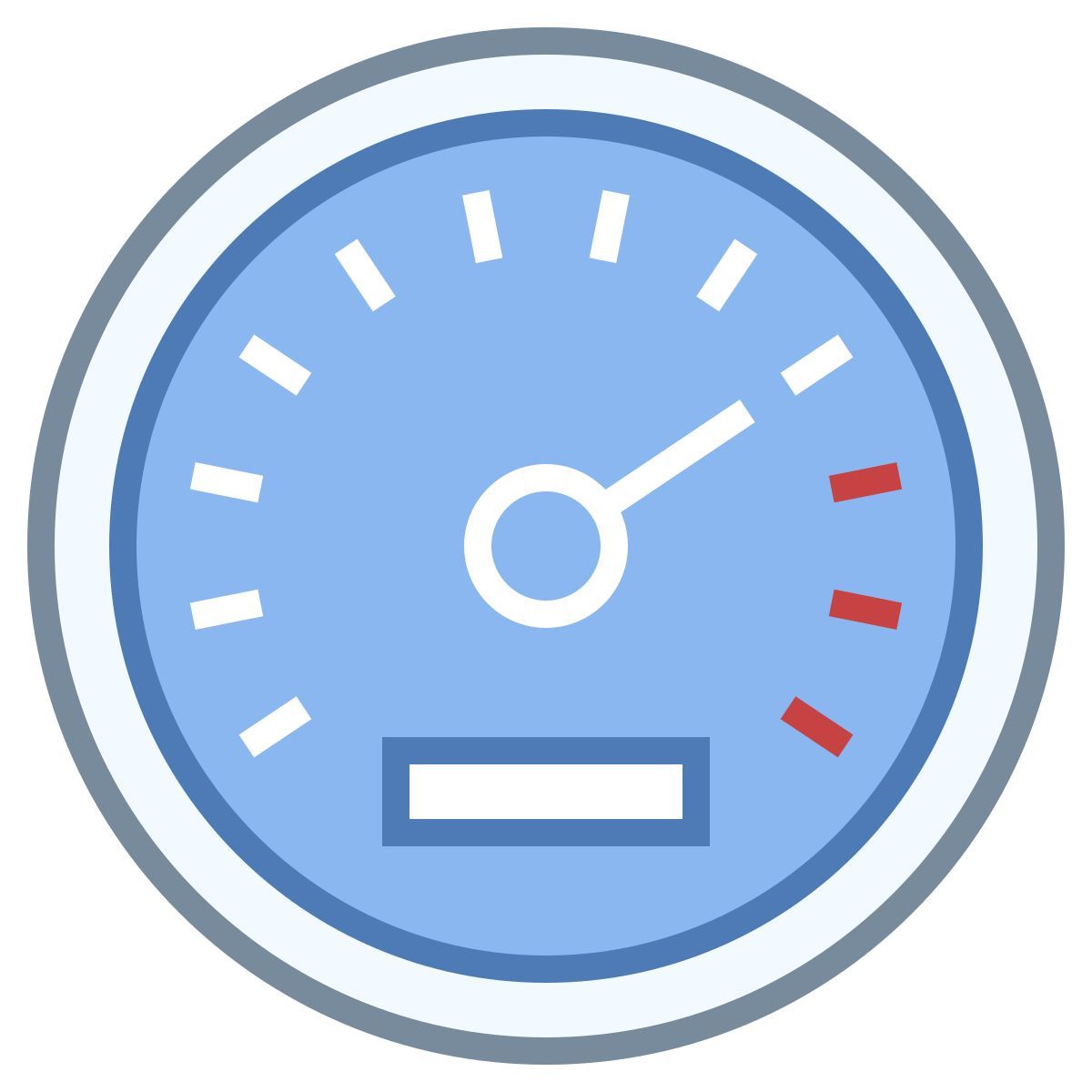 office m style tacho icon