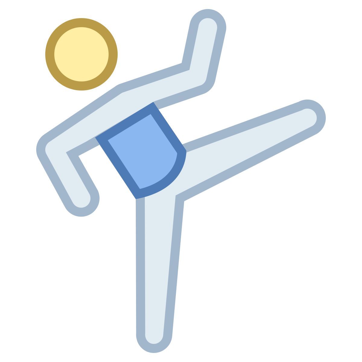 office m style taekwondo icon