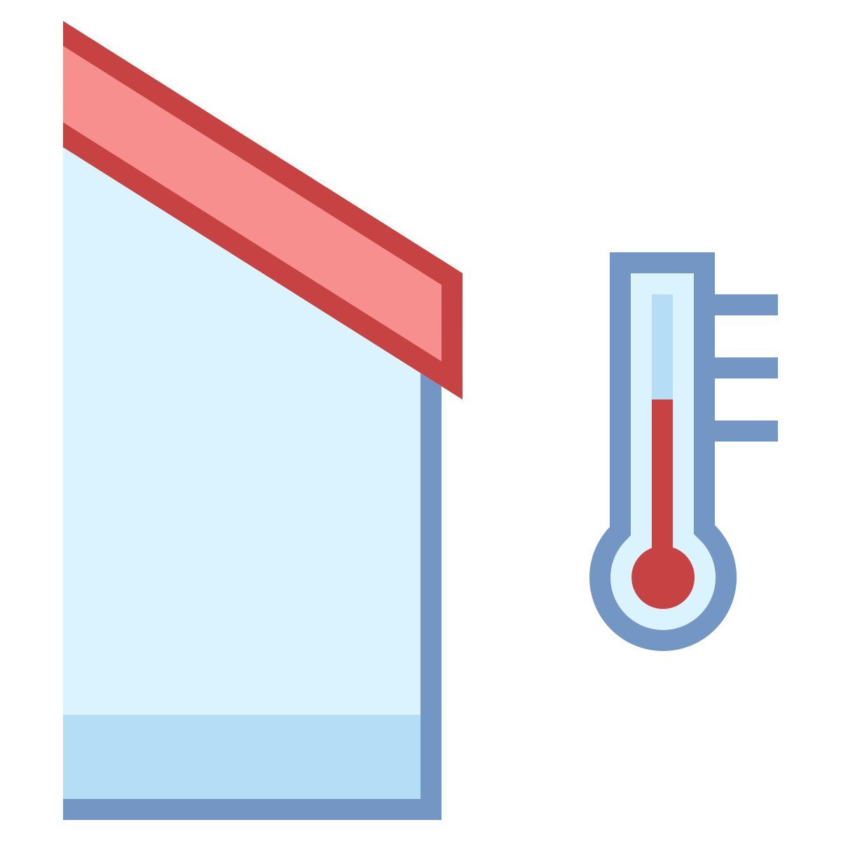 office m style temperatura exterior icon