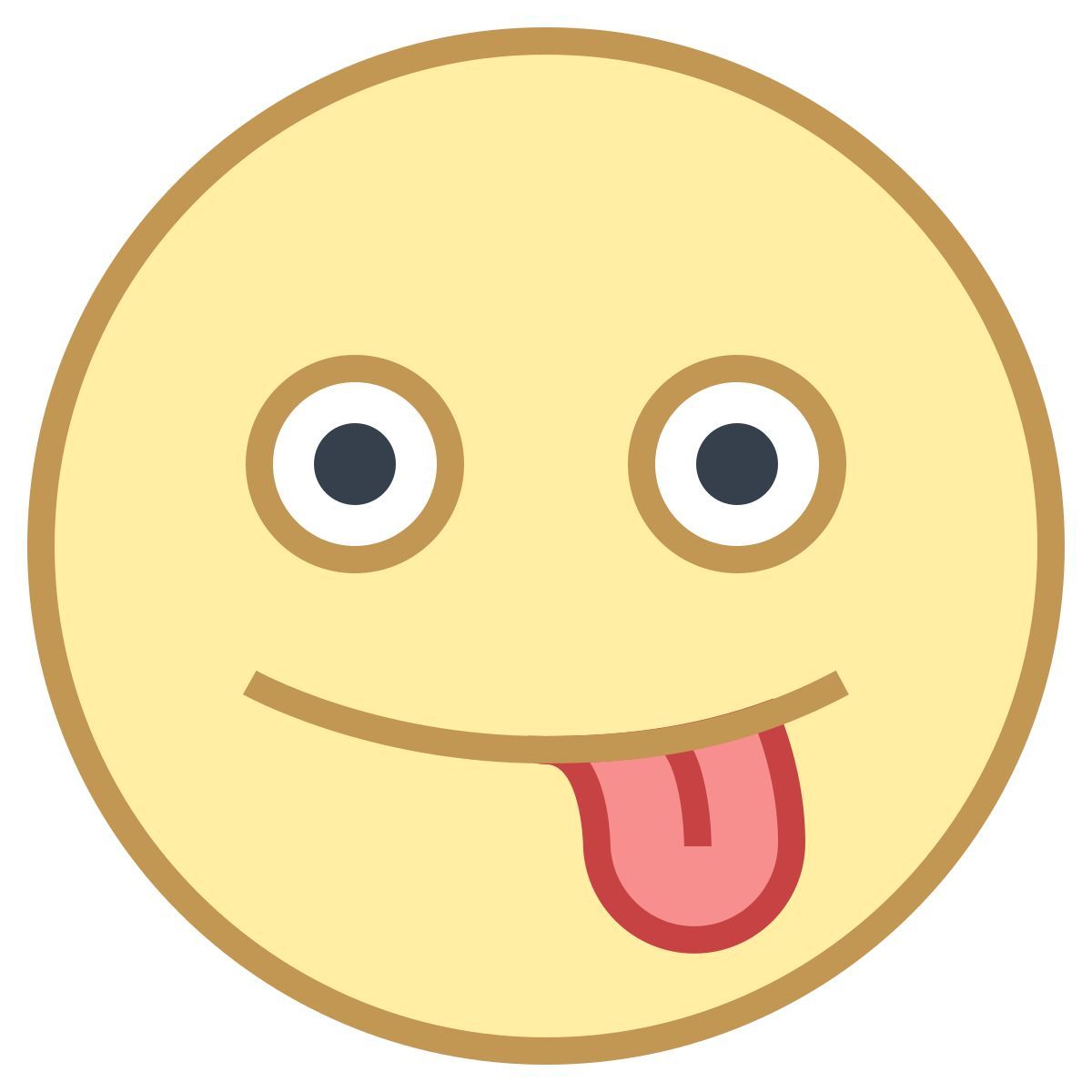 office m style zunge raus icon