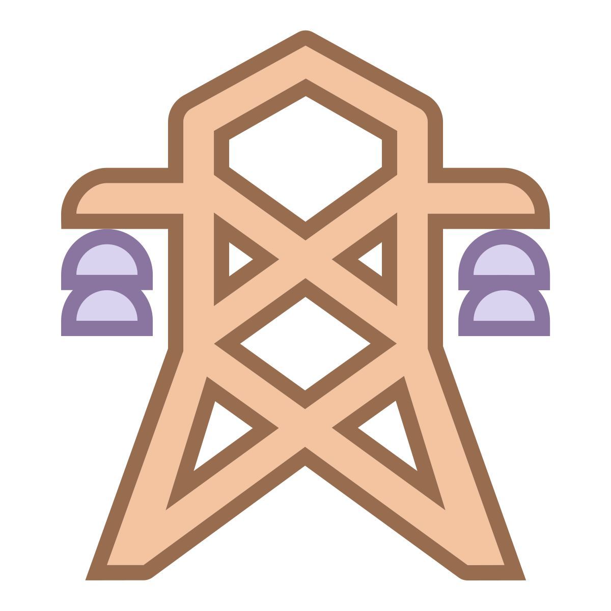 office m style torre di trasmissione icon