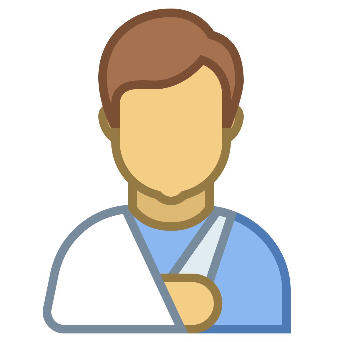 office m style 三角绷带 icon