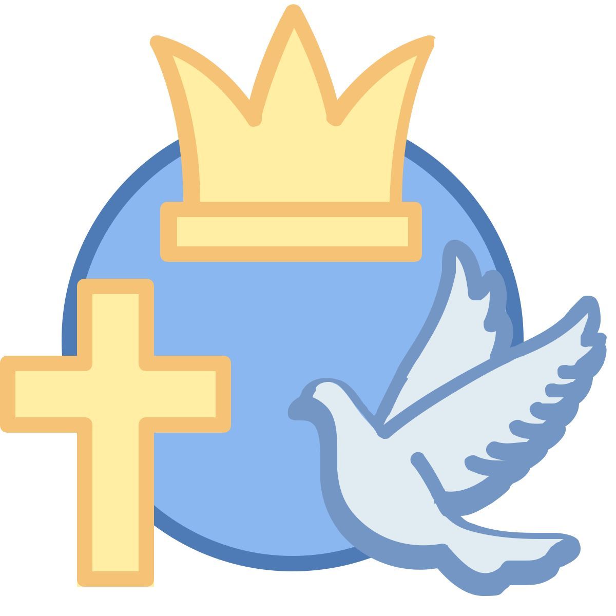 office m style 삼위일체 하나님 icon