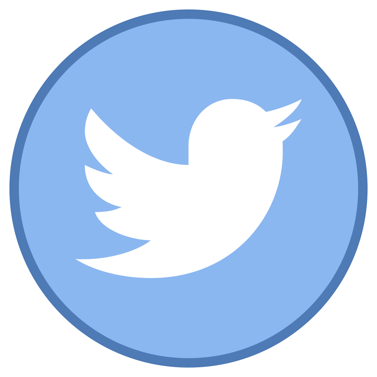office m style twitter circled  v2 icon