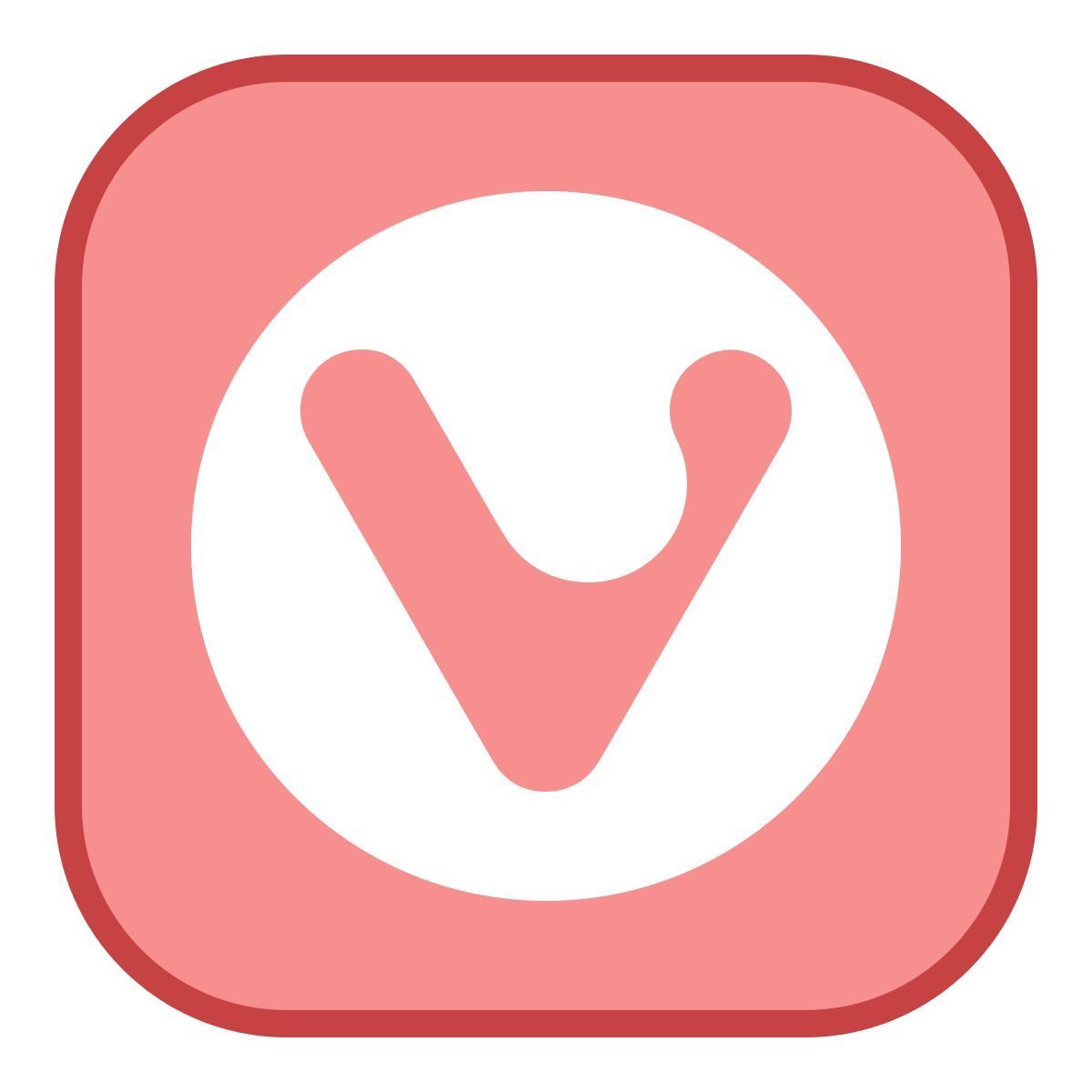 office m style 비발디 웹 브라우저 icon