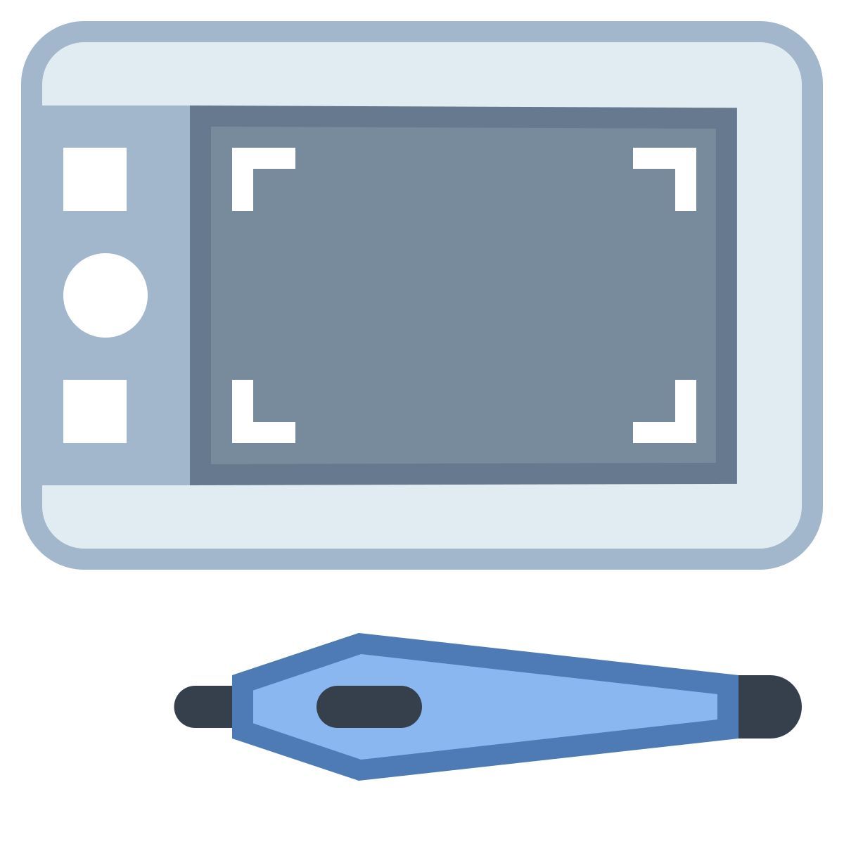 office m style tavoletta grafica icon