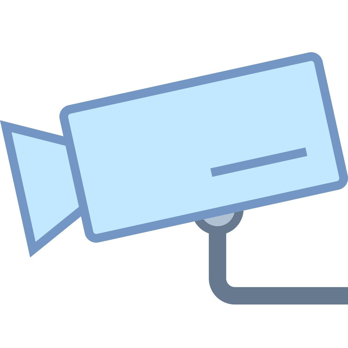 office m style circuito cerrado de televisión icon