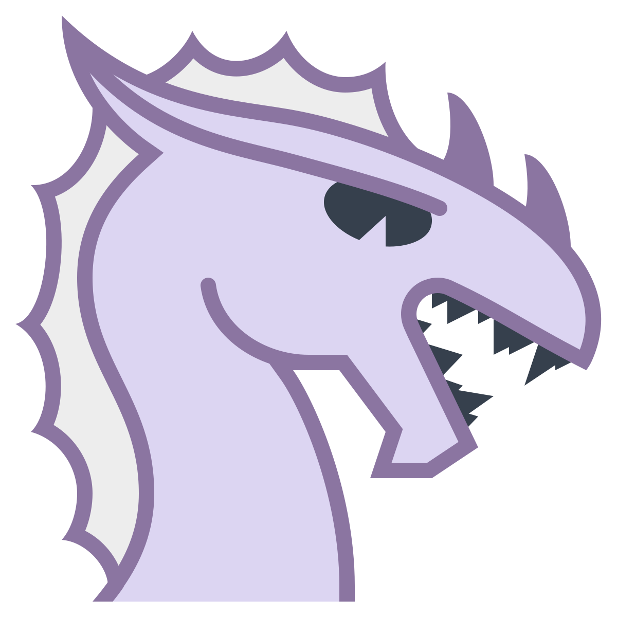 office m style year of dragon icon
