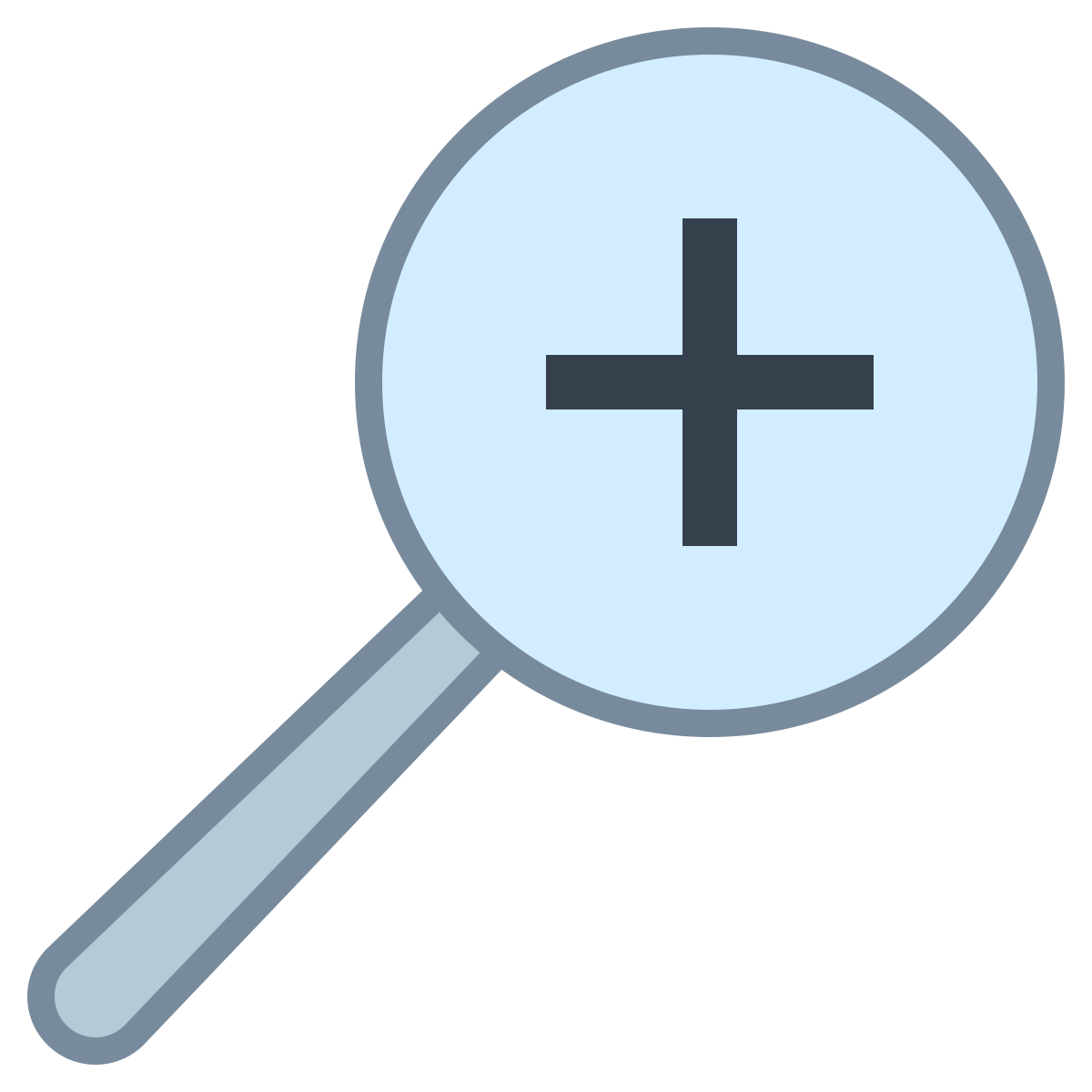 office m style zoom in  v2 icon