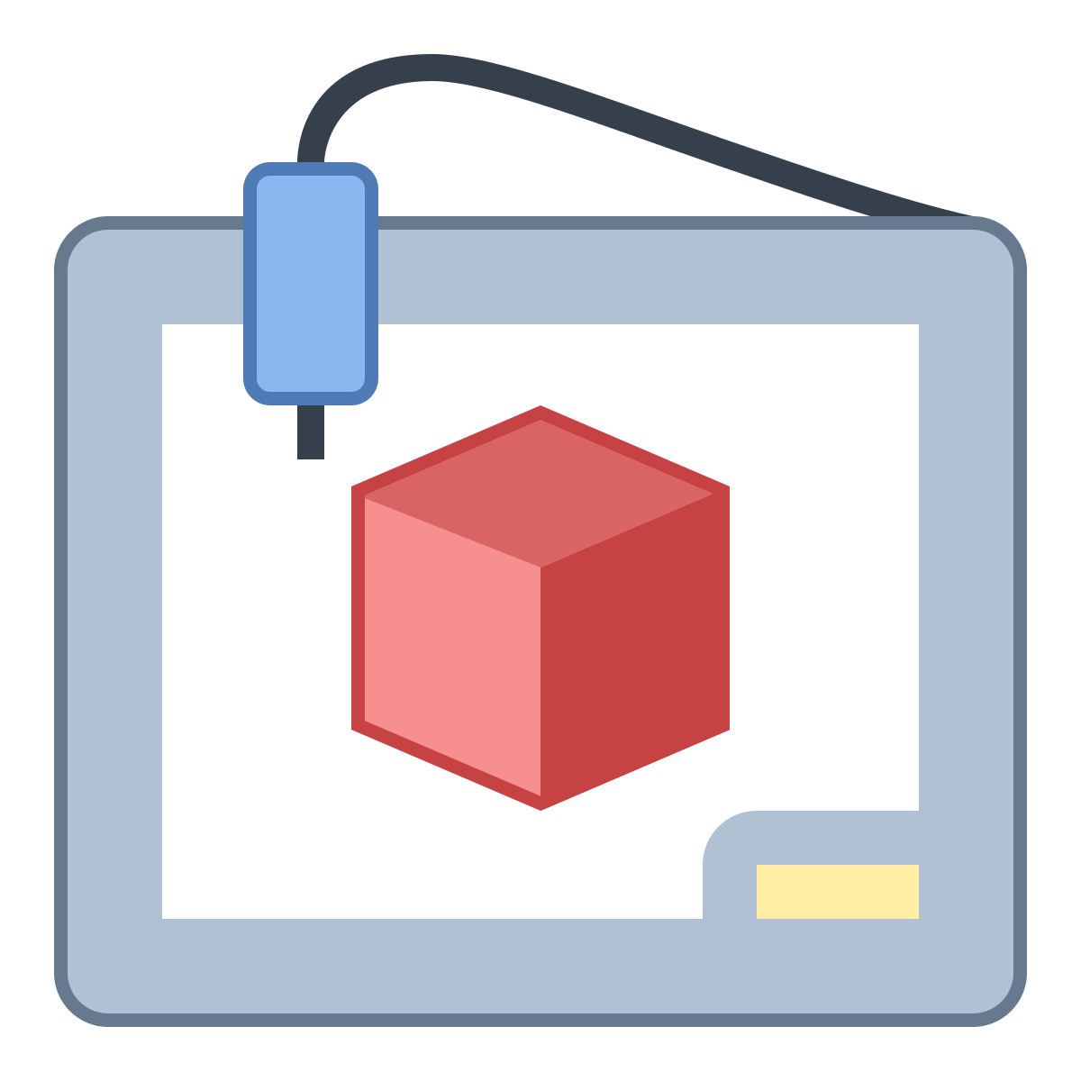 office l style 3d printer icon