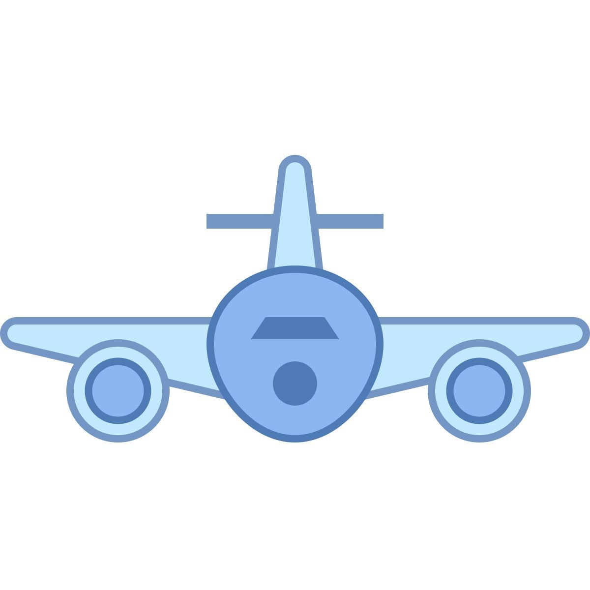 office l style airplane icon