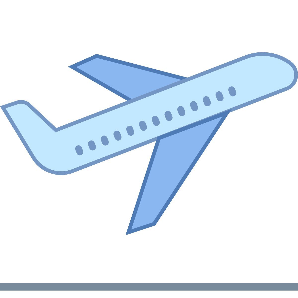 office l style decollo aereo icon