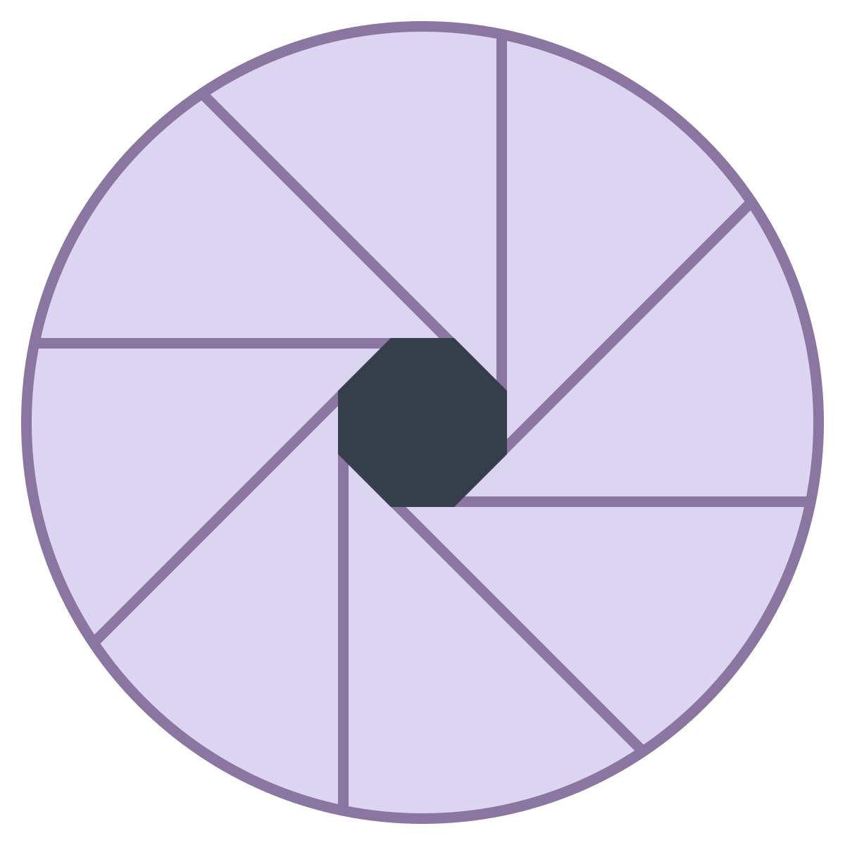 office l style aperture icon