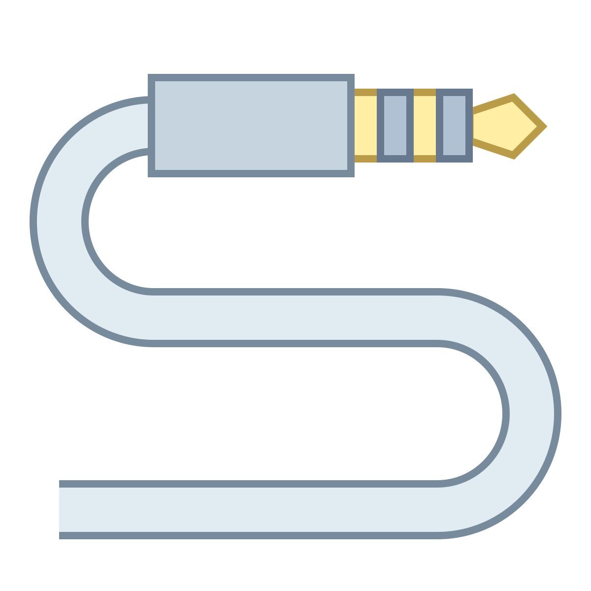 office l style audio cable  v2 icon
