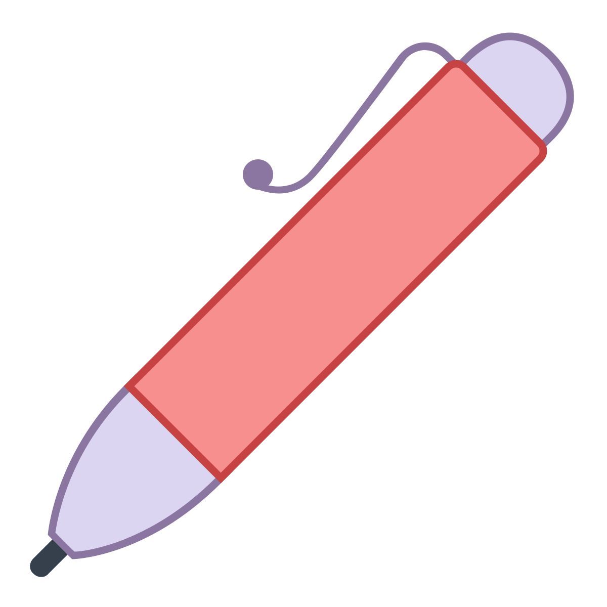 office l style stylo à bille icon