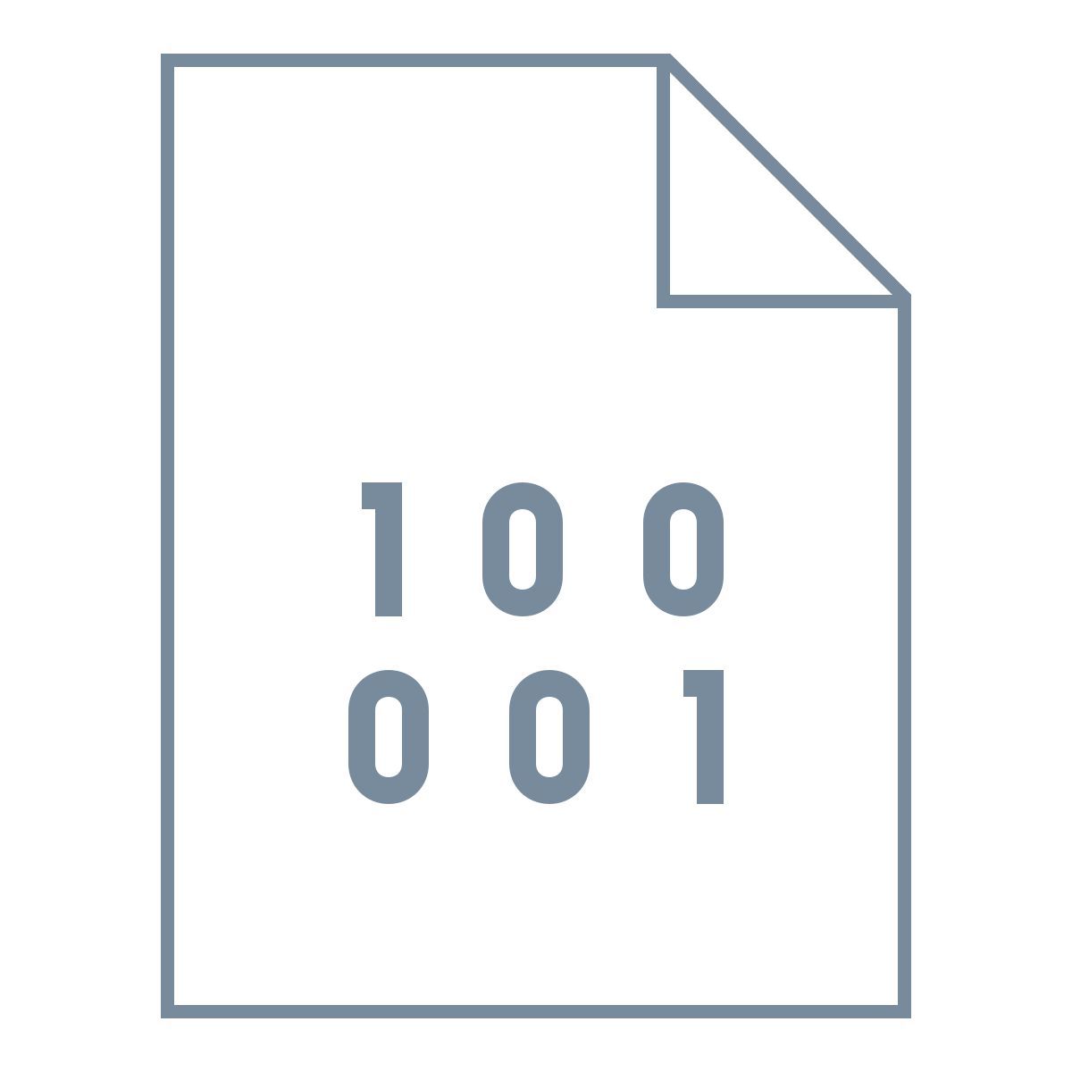 office l style binär icon