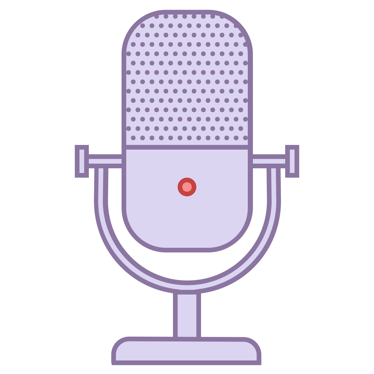 office l style block microphone  v2 icon