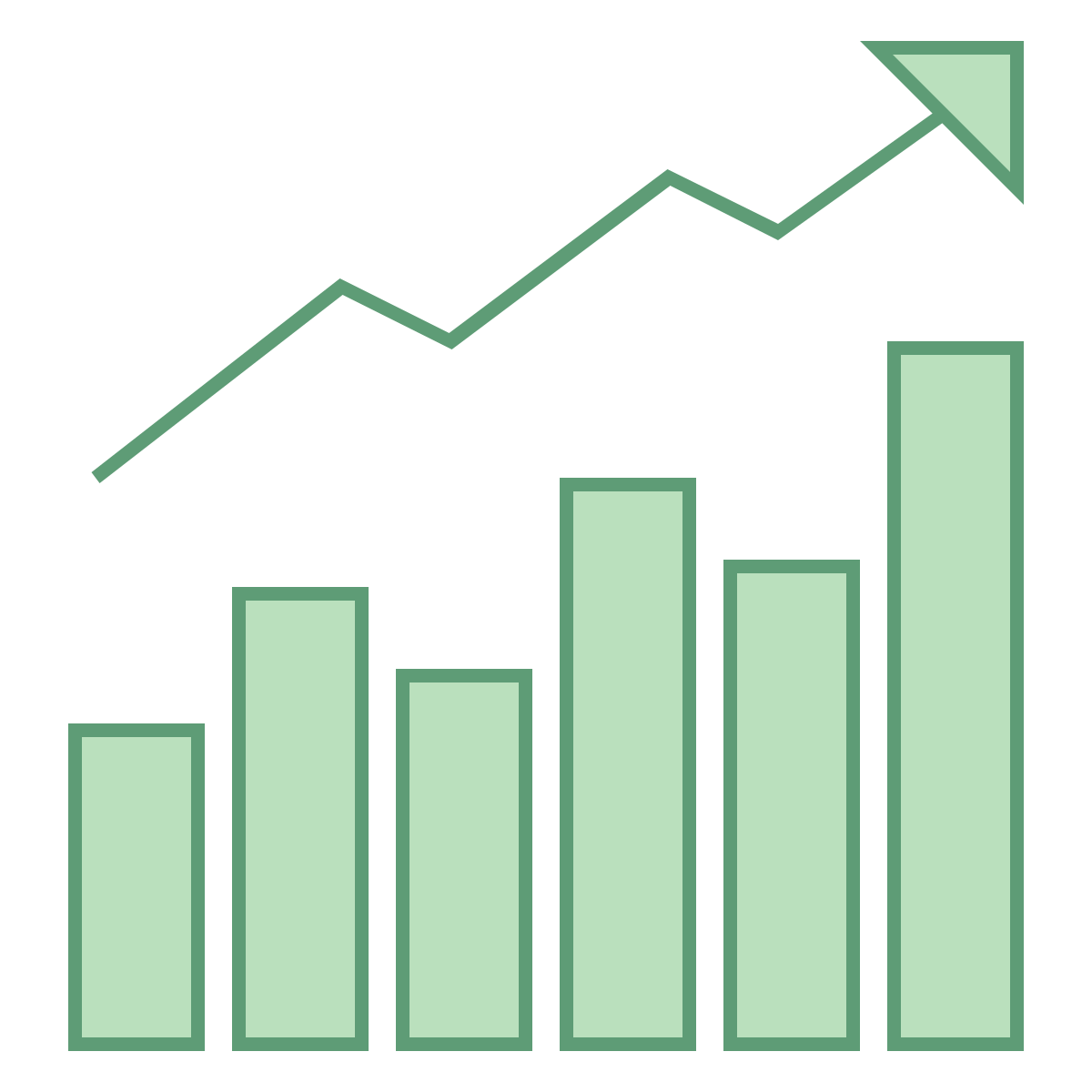 office l style bullish icon