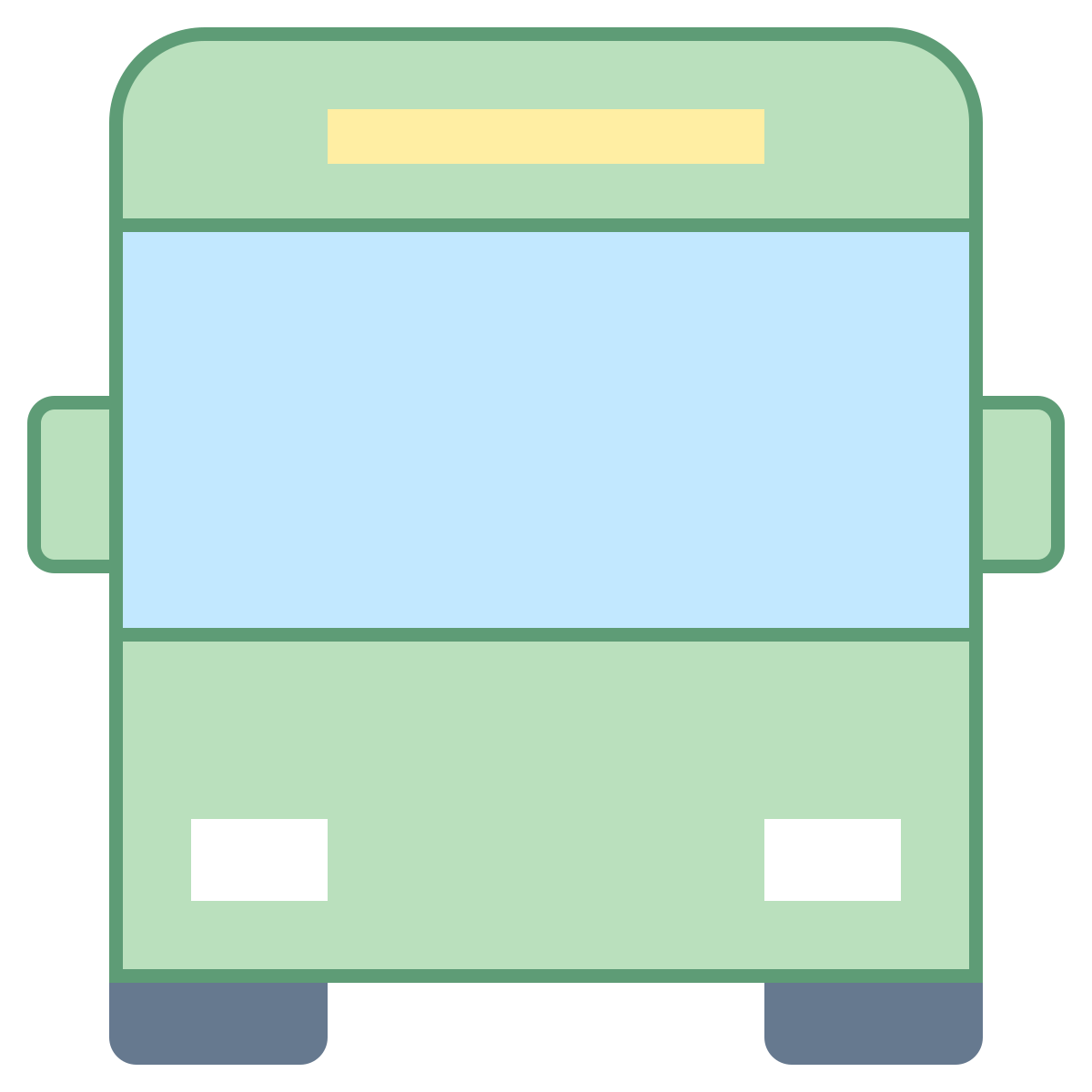 office l style bus icon