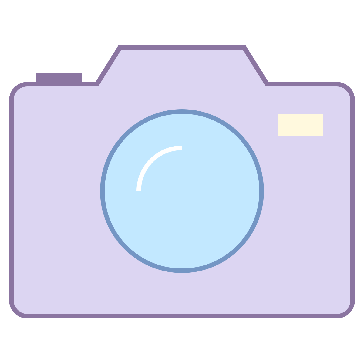 office l style camera icon